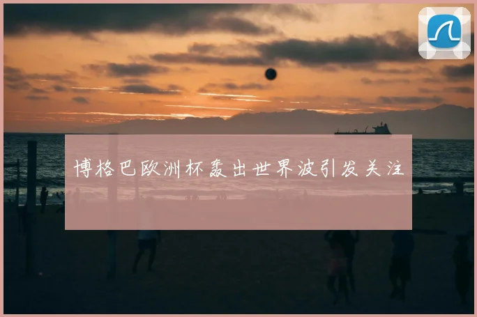 博格巴欧洲杯轰出世界波引发关注