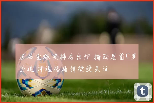 历届金球奖排名出炉 梅西居首C罗紧追 评选格局持续受关注
