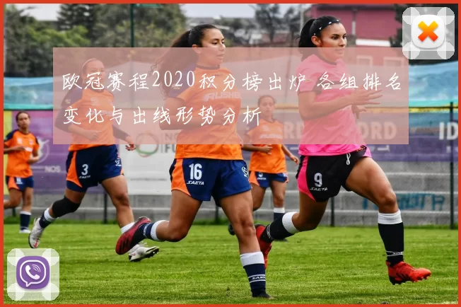 欧冠赛程2020积分榜出炉 各组排名变化与出线形势分析